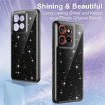 Magnetic Case For Motorola Edge 60 Neo 5G / Edge 50 Neo 5G / Moto S50 5G / ThinkPhone 25 5G Glitter TPU Shockproof Phone Cover with Lanyard