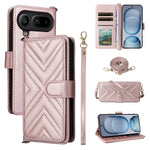 For Honor Magic8 Pro Air 5G Leather Case Stand Wallet Phone Cover with Shoulder  /  Wrist Strap