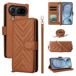 For Honor Magic8 Pro Air 5G Leather Case Stand Wallet Phone Cover with Shoulder  /  Wrist Strap