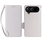 For Honor Magic8 Pro Air 5G Case Litchi Texture Wallet Leather Phone Cover with Wrist Strap