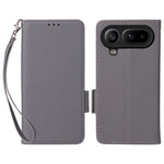 For Honor Magic8 Pro Air 5G Case Litchi Texture Wallet Leather Phone Cover with Wrist Strap
