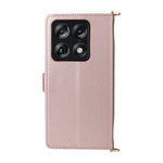 For Motorola Signature 5G / Moto X70 Air Pro 5G læder etui standerpung telefon cover med skulder-/håndledsrem