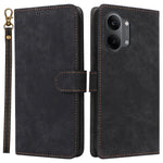 Phone Case For Xiaomi Poco X8 Pro Max 5G  /  Redmi Turbo 5 Max 5G Wallet RFID Blocking PU Leather Phone Cover Stand with Strap