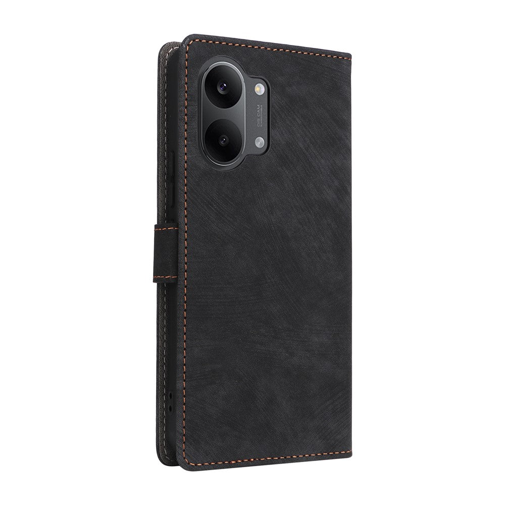Phone Case For Xiaomi Poco X8 Pro Max 5G  /  Redmi Turbo 5 Max 5G Wallet RFID Blocking PU Leather Phone Cover Stand with Strap