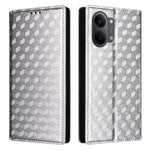 Phone Case For Xiaomi Poco X8 Pro Max 5G  /  Redmi Turbo 5 Max 5G Wallet Rhombus Imprinted PU Leather Protection Phone Cover