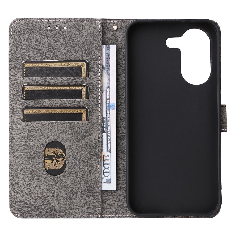 Phone Case For Xiaomi Poco X8 Pro 5G  /  Redmi Turbo 5 5G Wallet RFID Blocking PU Leather Phone Cover Stand with Strap
