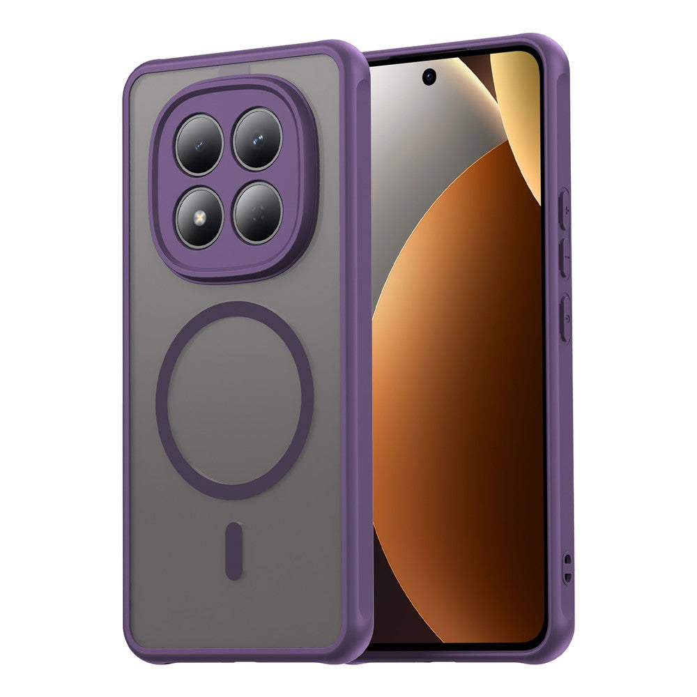 For Xiaomi Redmi Note 15 Pro 4G (Global) Magnetic Case Anti Drop PC + TPU Phone Cover