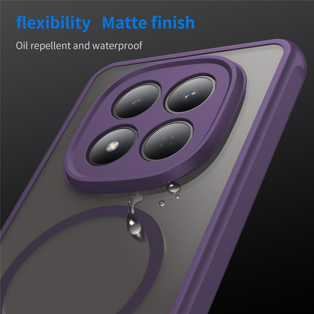 For Xiaomi Redmi Note 15 Pro 4G (Global) Magnetic Case Anti Drop PC + TPU Phone Cover