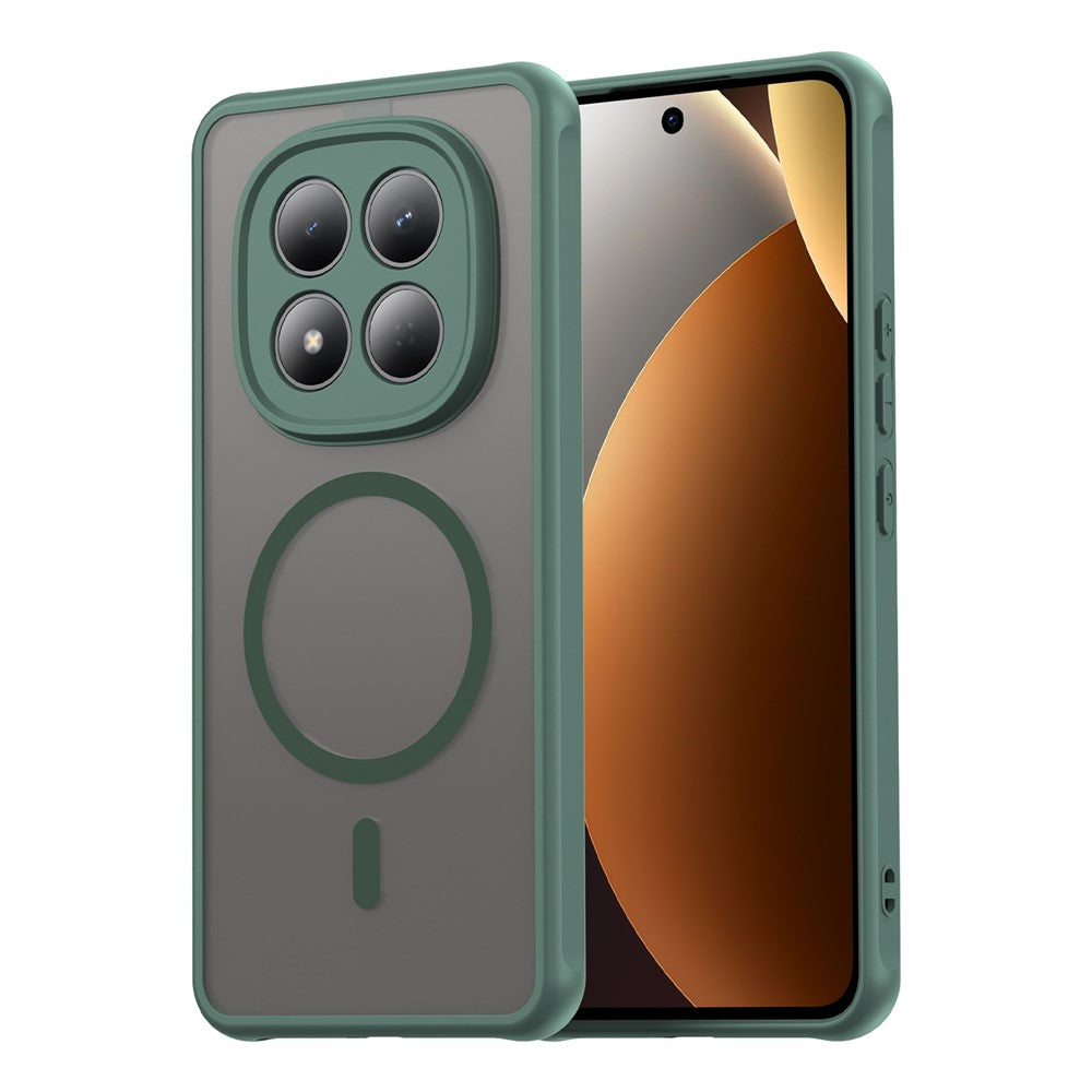 For Xiaomi Redmi Note 15 Pro 4G (Global) Magnetic Case Anti Drop PC + TPU Phone Cover