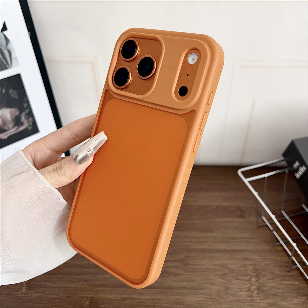 For iPhone 18 Pro Max / 17 Pro Max Case Anti Slip Skin Touch TPU Acrylic Shockproof Phone Cover