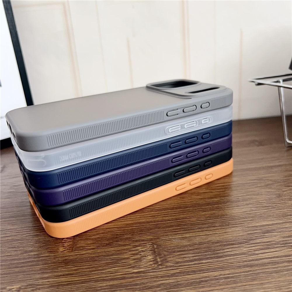 For iPhone 18 Pro Max / 17 Pro Max Case Anti Slip Skin Touch TPU Acrylic Shockproof Phone Cover
