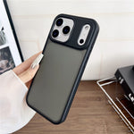For iPhone 18 Pro Max / 17 Pro Max Case Anti Slip Skin Touch TPU Acrylic Shockproof Phone Cover