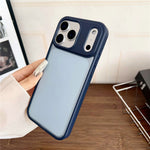 For iPhone 18 Pro Max / 17 Pro Max Case Anti Slip Skin Touch TPU Acrylic Shockproof Phone Cover