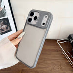For iPhone 18 Pro Max / 17 Pro Max Case Anti Slip Skin Touch TPU Acrylic Shockproof Phone Cover
