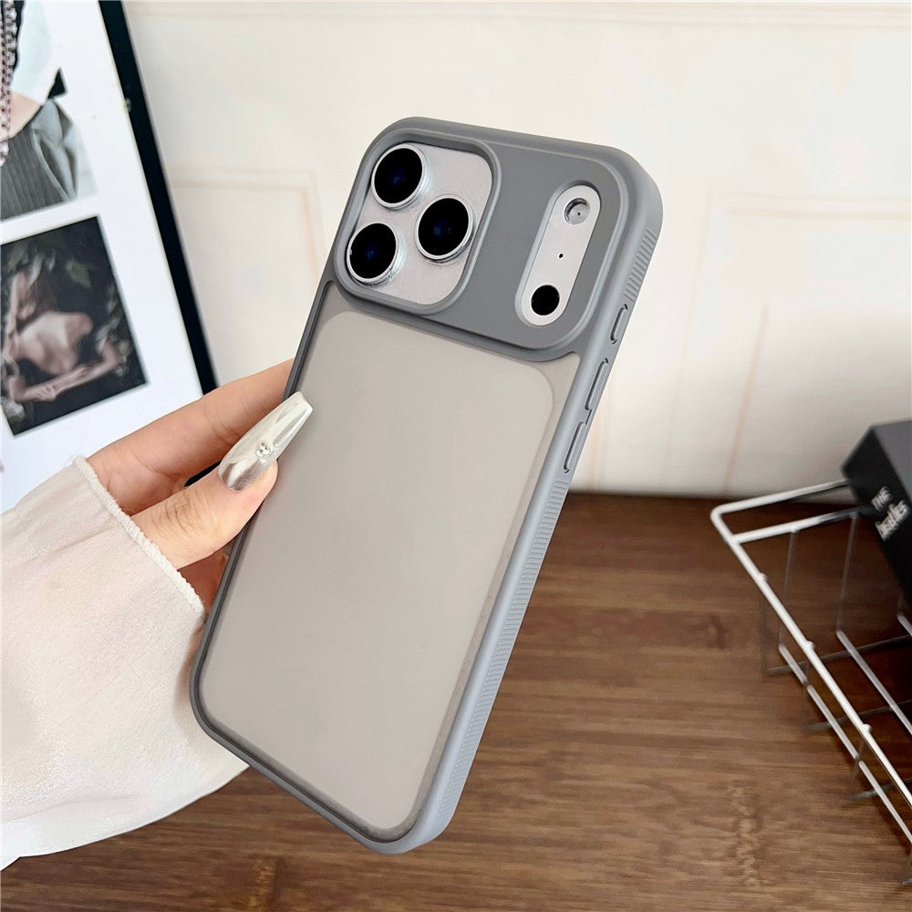 For iPhone 18 Pro Max / 17 Pro Max Case Anti Slip Skin Touch TPU Acrylic Shockproof Phone Cover