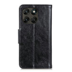 Til Motorola Moto G87 5G / G67 5G / G77 5G Etui Nappastruktur Splitlæder Pung Telefoncover