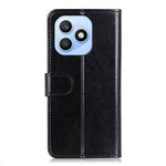 For Honor X8d 4G Case Crazy Horse Texture PU Leather Phone Stand Cover