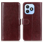 For Honor X8d 4G Case Crazy Horse Texture PU Leather Phone Stand Cover