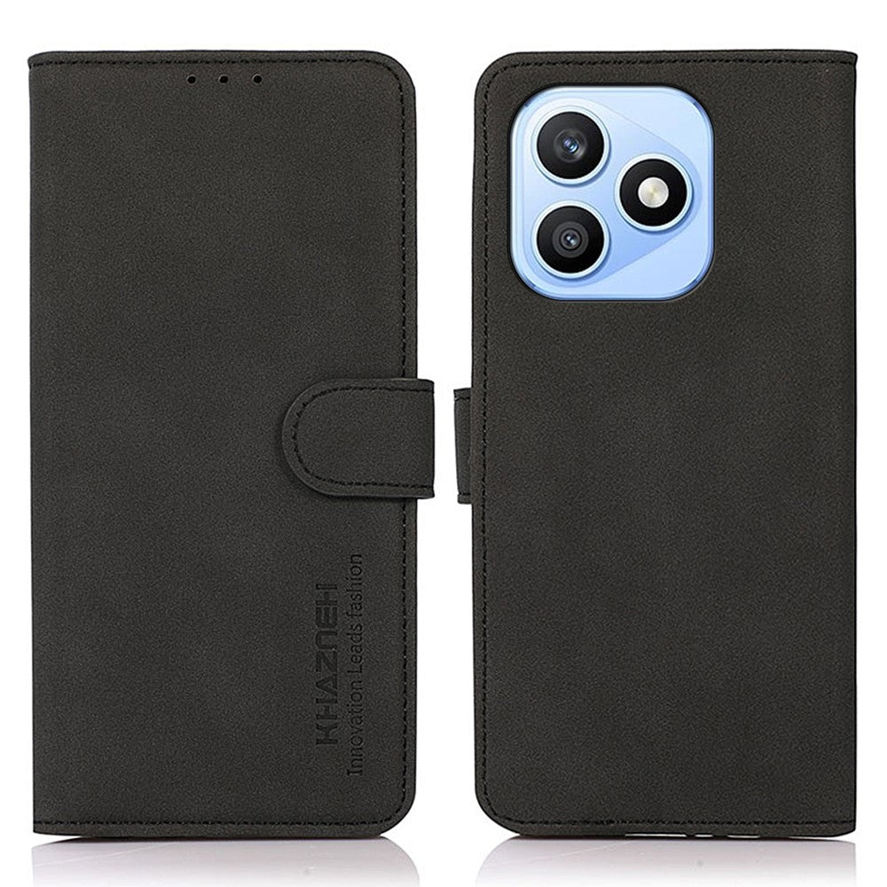 KHAZNEH For Honor X8d 4G Cover Anti-ridse PU-læderpung med stander telefoncover