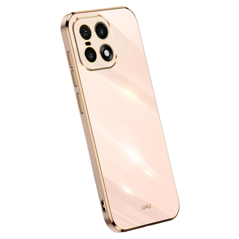 XINLI För OnePlus 15 5G mobilskal Galvaniserad TPU Svettåligt Skyddande mobilskal