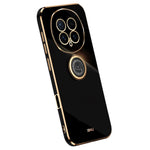 XINLI For Honor Magic8 5G Phone Case Ring Kickstand Electroplating TPU Sweatproof Protection Phone Cover