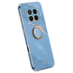 XINLI For Honor Magic8 5G Phone Case Ring Kickstand Electroplating TPU Sweatproof Protection Phone Cover