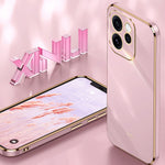 XINLI För Oppo Reno15 F 5G mobilskal Galvaniserad TPU Svettåligt Skyddande mobilskal