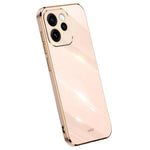 XINLI För Oppo Reno15 F 5G mobilskal Galvaniserad TPU Svettåligt Skyddande mobilskal