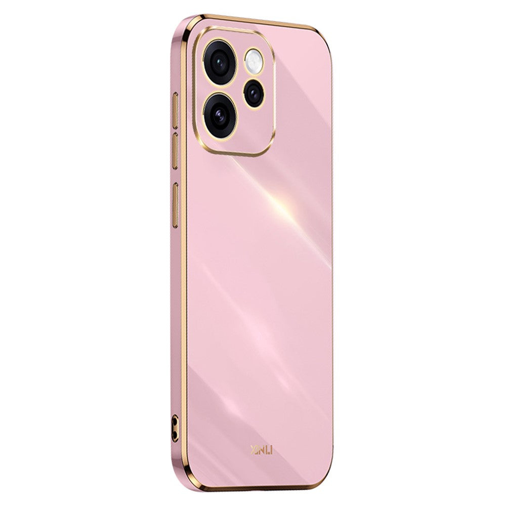 XINLI mobilskal till Oppo Reno15 Pro Max 5G (Global) / Reno15 Pro 5G (Kina) Galvaniserat TPU Svettbeständigt Skyddande mobilskal