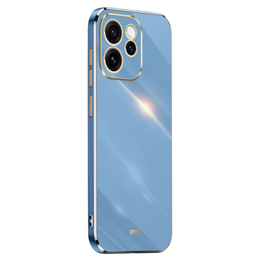 XINLI mobilskal till Oppo Reno15 Pro Max 5G (Global) / Reno15 Pro 5G (Kina) Galvaniserat TPU Svettbeständigt Skyddande mobilskal
