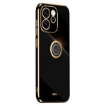 XINLI mobilskal till Oppo Reno15 Pro Max 5G (Global) / Reno15 Pro 5G (Kina) Ringstativ Galvaniserat TPU Svettåligt Skyddande mobilskal