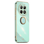 XINLI For Xiaomi Redmi Note 15 4G (Global) Phone Case Ring Kickstand Electroplating TPU Sweatproof Protection Phone Cover