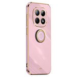 XINLI For Xiaomi Redmi Note 15 4G (Global) Phone Case Ring Kickstand Electroplating TPU Sweatproof Protection Phone Cover