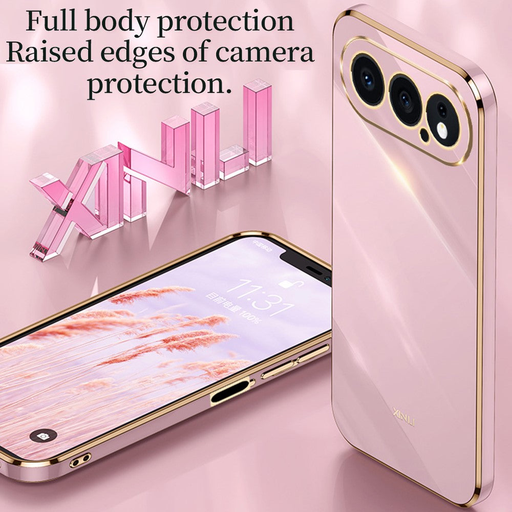 XINLI For Honor 500 5G Telefoncover Galvanisering TPU Svedafvisende Beskyttende Telefoncover
