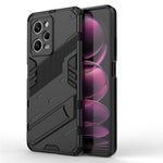 For Xiaomi Redmi Note 12 Pro 5G Hard PC+Soft TPU Kickstand Case Anti-scratch Mobile Phone Cover