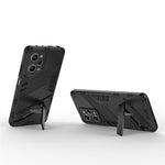 For Xiaomi Redmi Note 12 Pro 5G Hard PC+Soft TPU Kickstand Case Anti-scratch Mobile Phone Cover