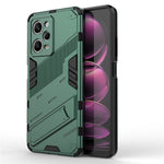 For Xiaomi Redmi Note 12 Pro 5G Hard PC+Soft TPU Kickstand Case Anti-scratch Mobile Phone Cover