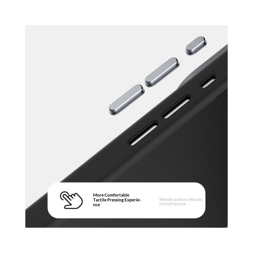 ABEEL Til iPhone 18 Pro / 17 Pro Magnetisk Cover Ultratyndt 6D Printet Stødsikkert TPU PC Aluminiumslegering Læder Telefoncover