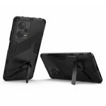 Xiaomi Redmi Note 12 Pro+ 5G Hårt PC+Mjukt TPU mobilskal Stötsäkert Stativ Skyddande Skal