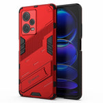 For Xiaomi Redmi Note 12 Pro+ 5G Hard PC+Soft TPU Phone Case Drop-proof Kickstand Protective Cover