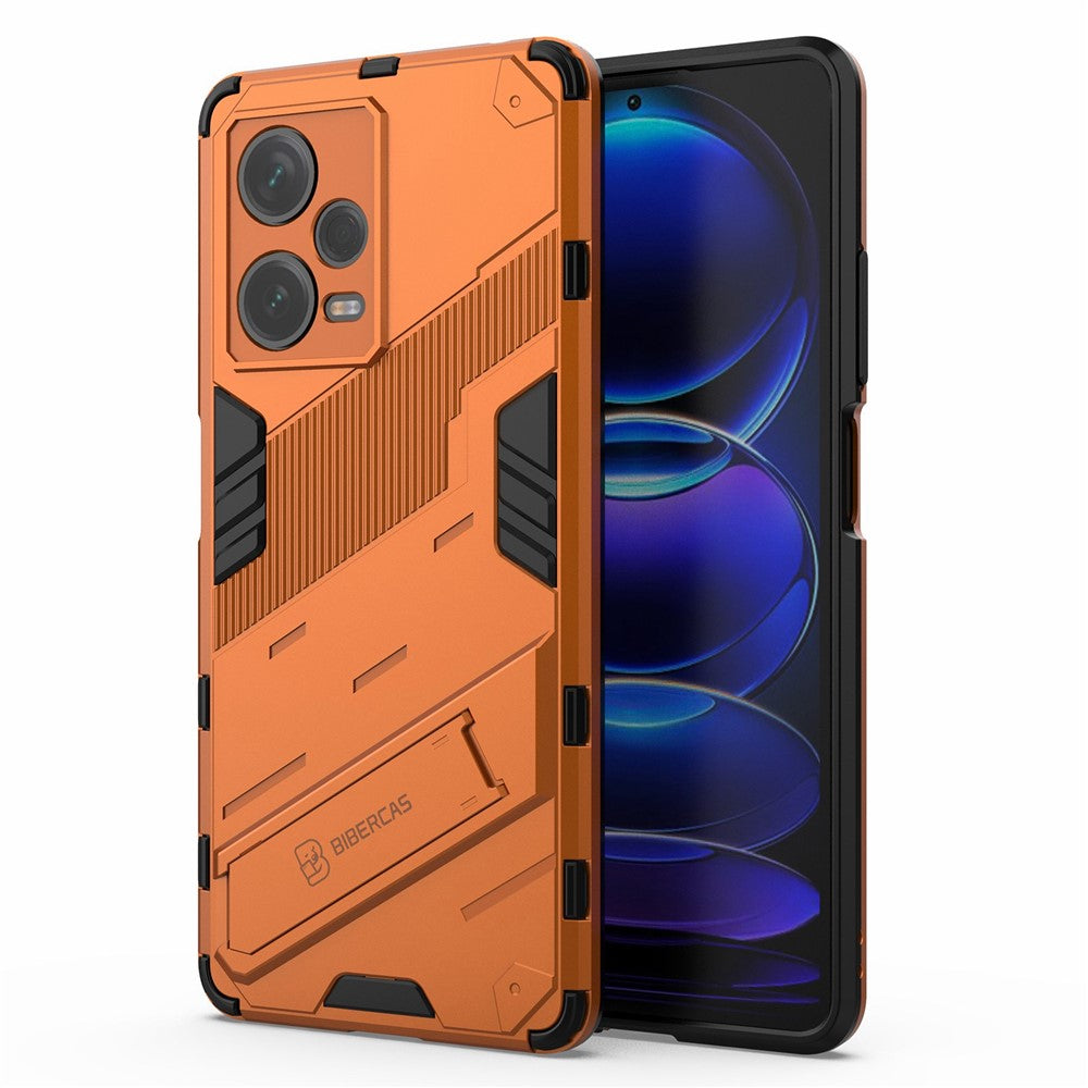 Xiaomi Redmi Note 12 Pro+ 5G Hårt PC+Mjukt TPU mobilskal Stötsäkert Stativ Skyddande Skal