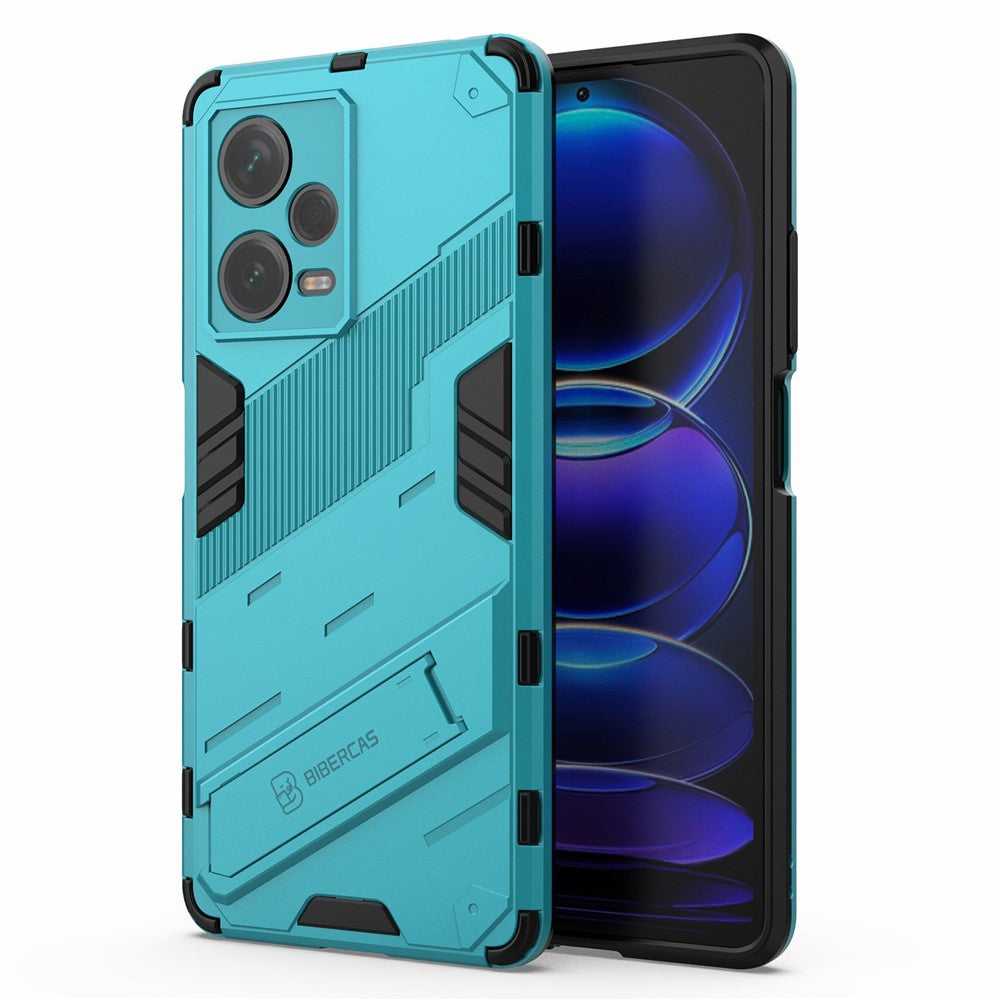 Xiaomi Redmi Note 12 Pro+ 5G Hårt PC+Mjukt TPU mobilskal Stötsäkert Stativ Skyddande Skal