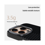 ABEEL For iPhone 16 Pro Max Magnetic Case Ultra-thin 6D Printed Shockproof TPU PC Aluminum Alloy Leather Phone Cover