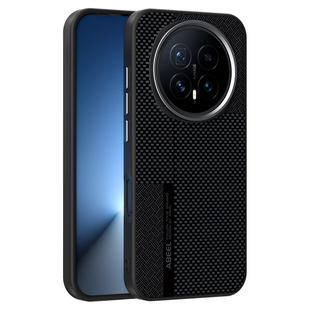ABEEL For Honor Magic8 5G Magnetic Case Ultra-thin 6D Printed Shockproof TPU PC Aluminum Alloy Leather Phone Cover
