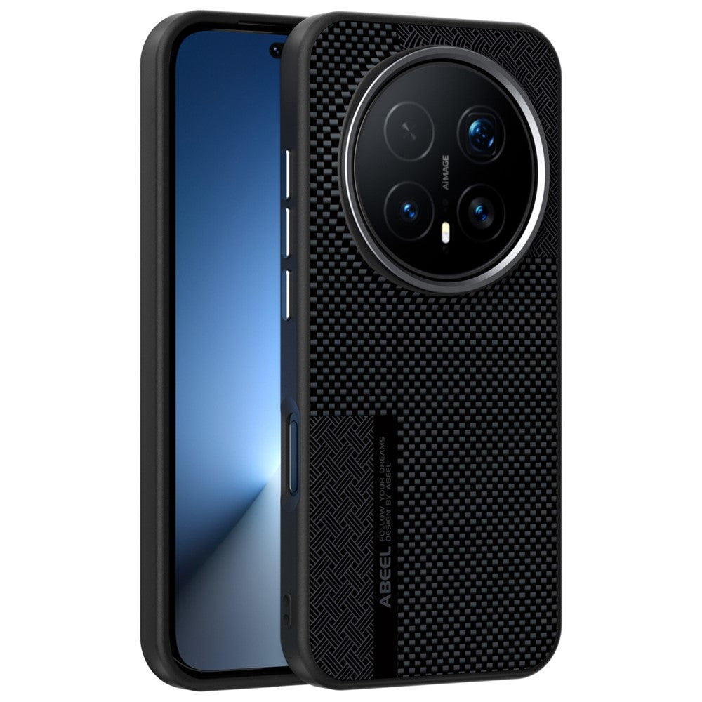 ABEEL For Honor Magic8 Pro 5G Magnetic Case Ultra-thin 6D Printed Shockproof TPU PC Aluminum Alloy Leather Phone Cover