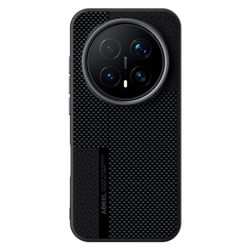 ABEEL For Honor Magic8 Pro 5G Magnetic Case Ultra-thin 6D Printed Shockproof TPU PC Aluminum Alloy Leather Phone Cover