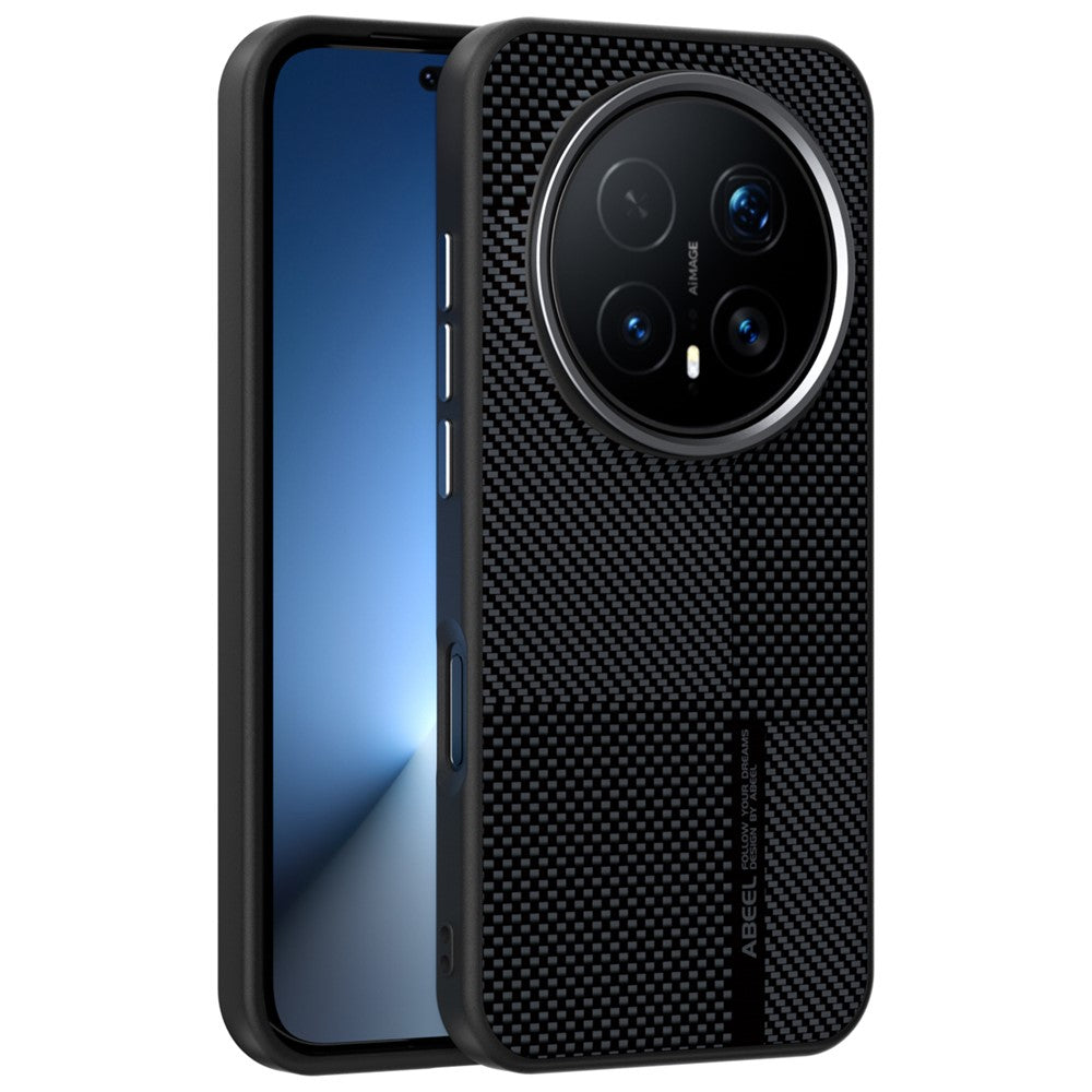 ABEEL For Honor Magic8 Pro 5G Magnetic Case Ultra-thin 6D Printed Shockproof TPU PC Aluminum Alloy Leather Phone Cover