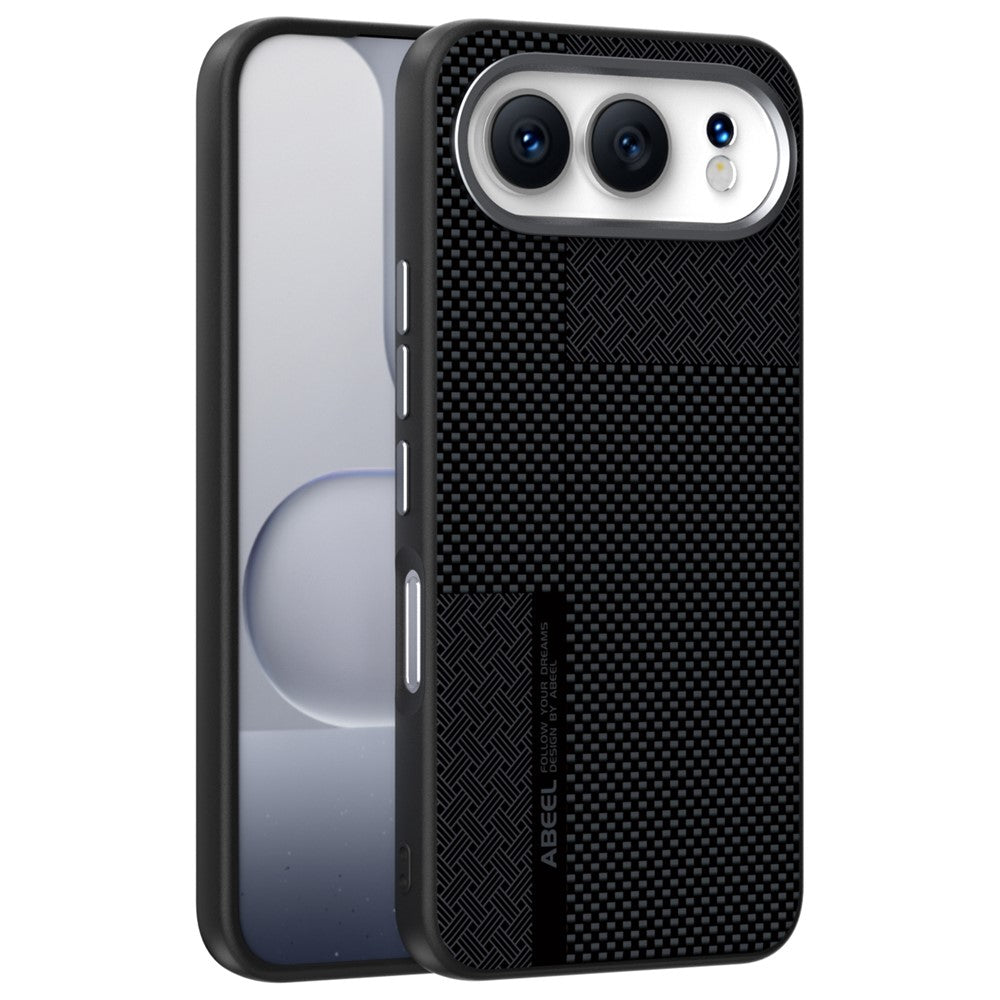 ABEEL For Honor 500 5G magnetisk cover ultratyndt 6D-printet stødsikkert TPU PC aluminiumslegering lædertelefoncover