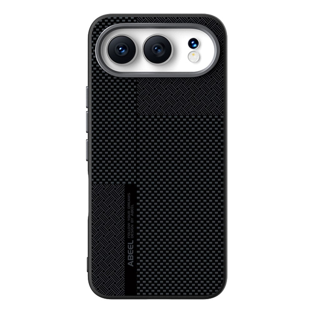 ABEEL For Honor 500 5G magnetisk cover ultratyndt 6D-printet stødsikkert TPU PC aluminiumslegering lædertelefoncover