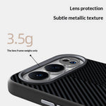 ABEEL For Honor 500 5G magnetisk cover ultratyndt 6D-printet stødsikkert TPU PC aluminiumslegering lædertelefoncover